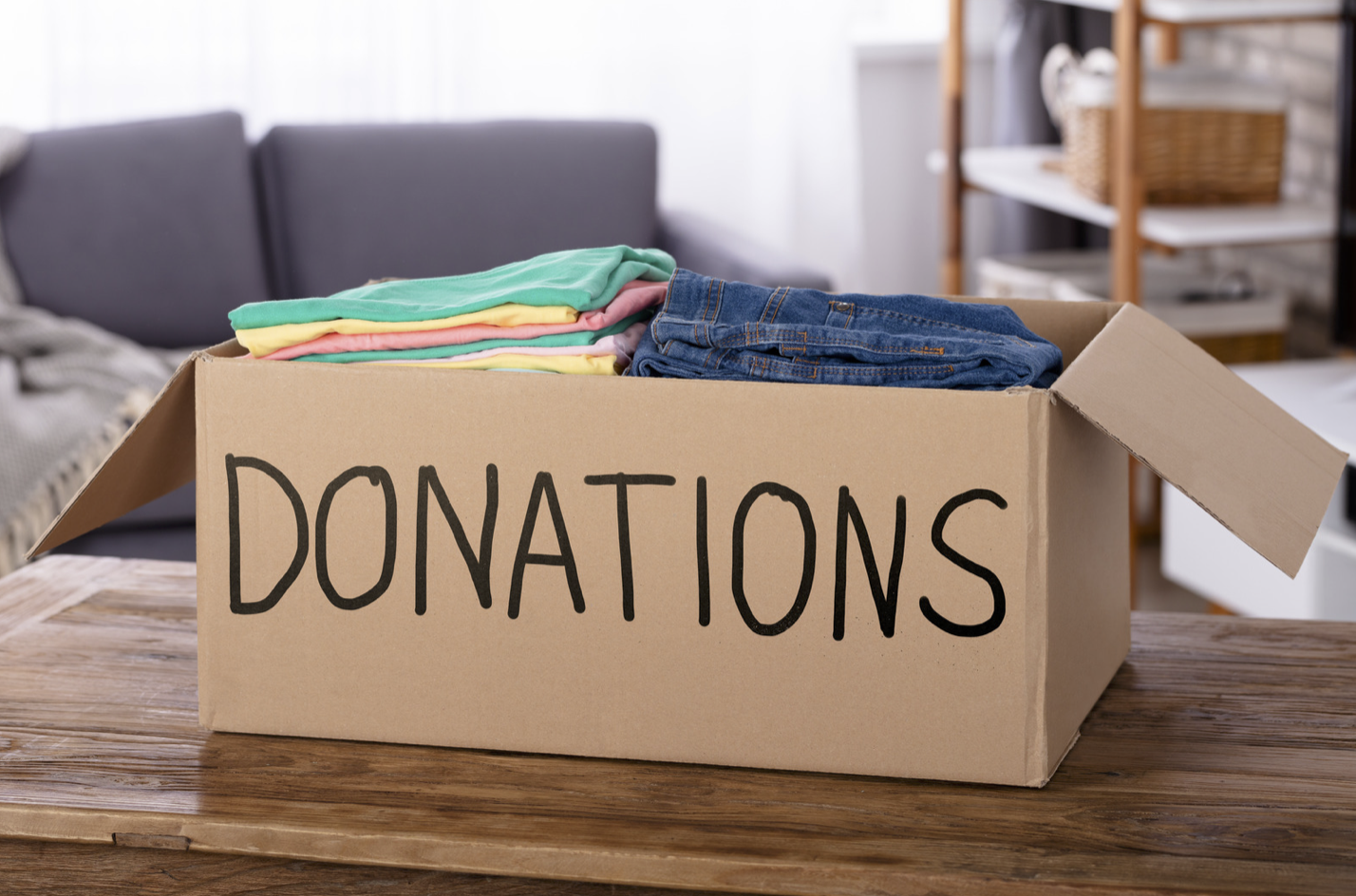 Begin Your Clothing Donation Journey